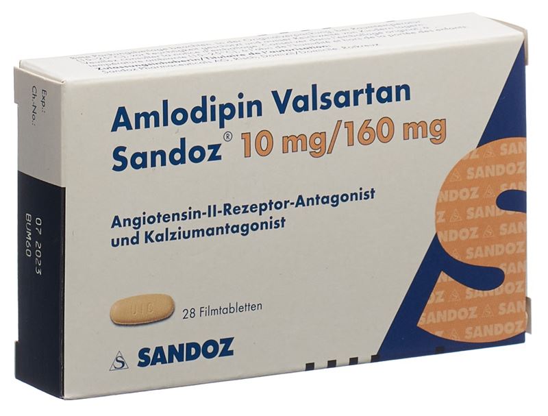Candesartan Amlodipin Sandoz 8 mg/10 mg, Hartkapseln