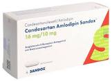 Candesartan Amlodipin Sandoz 16 mg/10 mg, Hartkapseln