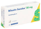 BILASTINE Sandoz cpr 20 mg 10 pce