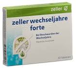 Zeller Wechseljahre forte, Tabletten