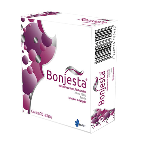 Bonjesta 20 mg / 20 mg, Tablette mit veränderter Wirkstofffreisetzung