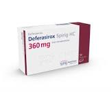 Deferasirox Spirig HC 900 mg, Filmtabletten