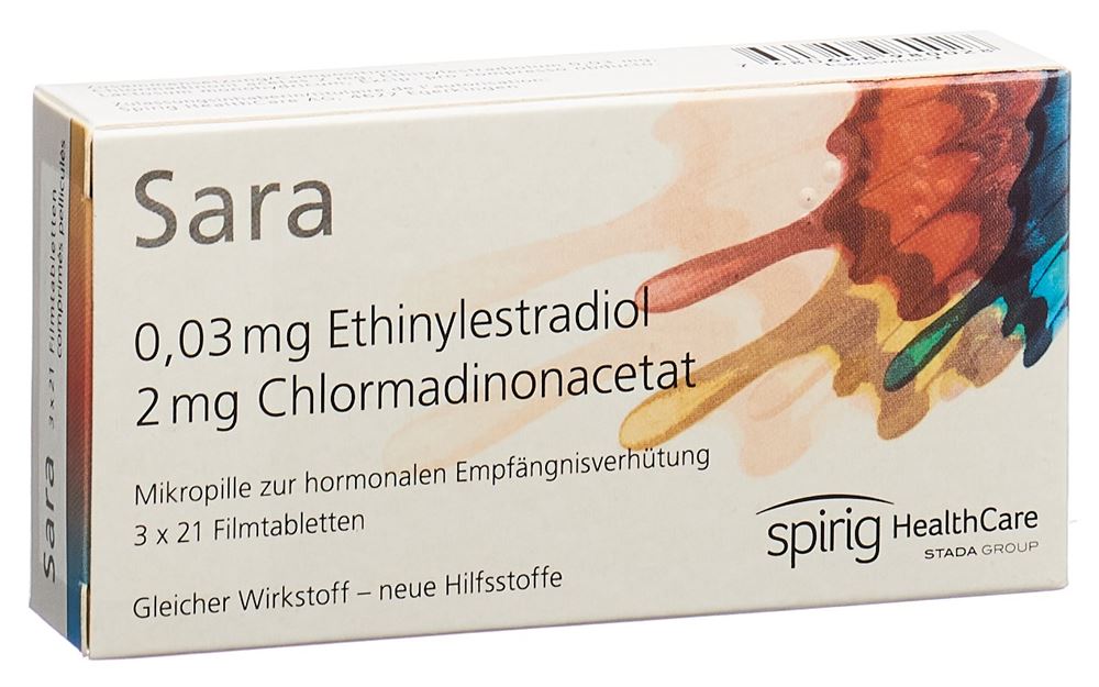 Sara, Filmtabletten