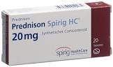 Prednison Spirig HC 1 mg, Tabletten