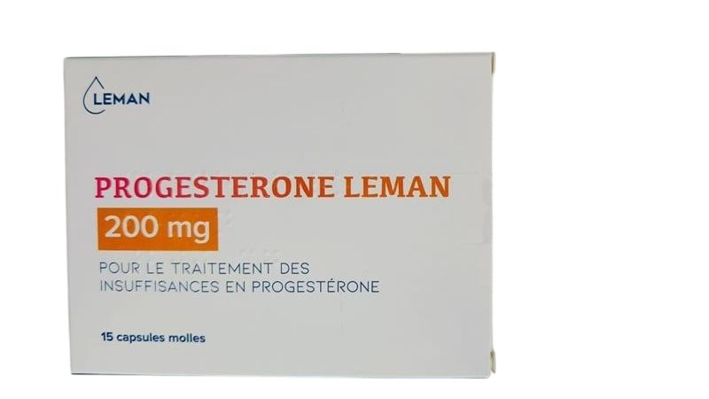 Progesterone LEMAN 200 mg, capsules molles