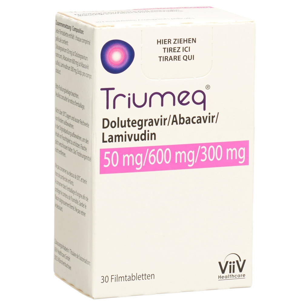Triumeq, Tabletten zur Herstellung einer Suspension zum Einnehmen