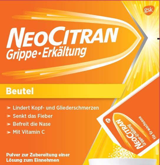 Amavita Flumol Grippe, Pulver zur Herstellung einer Lösung zum Einnehmen