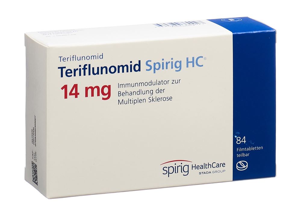 Teriflunomid Spirig HC 14 mg, Filmtabletten