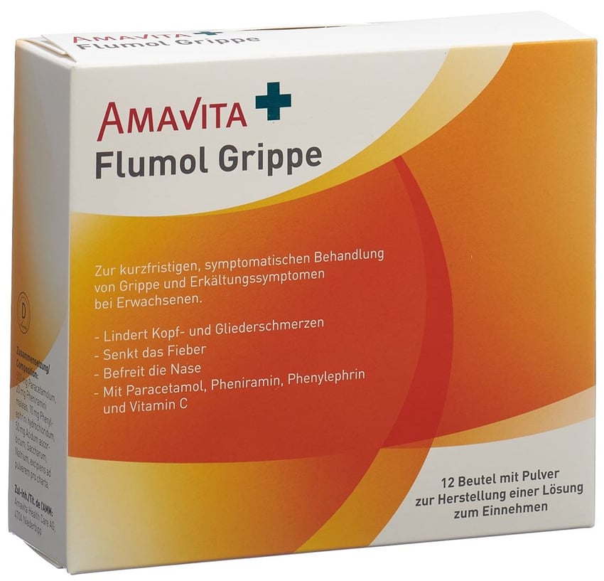 Coop Vitality Flumol Grippe, Pulver zur Herstellung einer Lösung zum Einnehmen