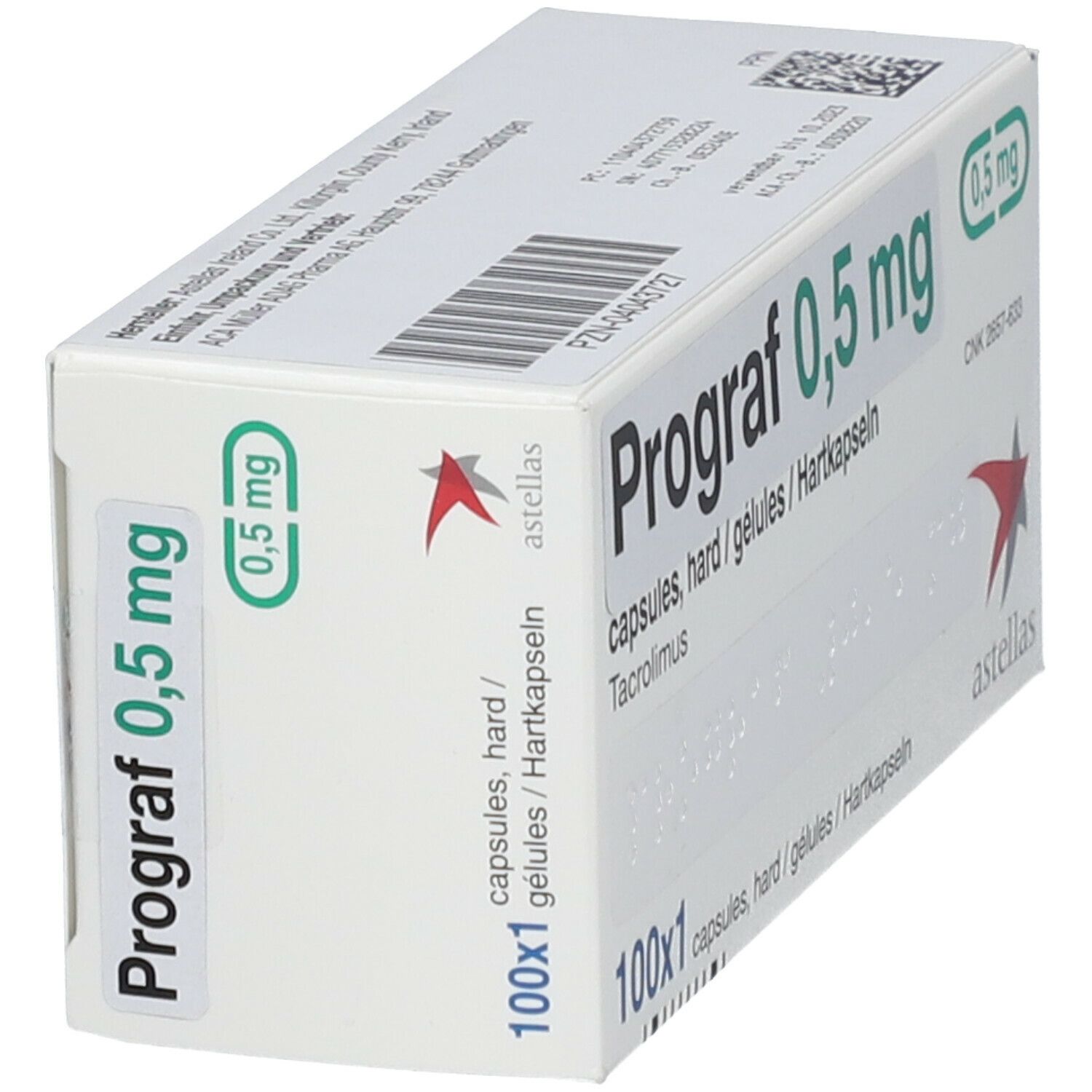 Prograf 0,5 mg, Kapseln