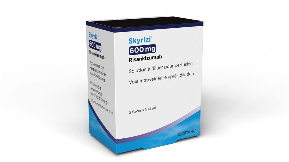 SKYRIZI conc perf 600 mg/10ml flac 10 ml