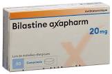 BILASTINE axapharm cpr 20 mg 50 pce