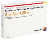 PERINDO AMLO INDAP Mepha 5/5/1.25mg 30 pce