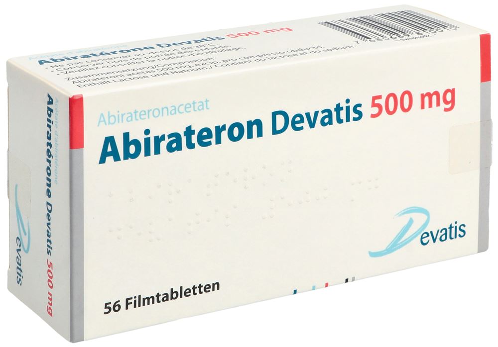 ABIRATERON Devatis cpr pell 500 mg 56 pce