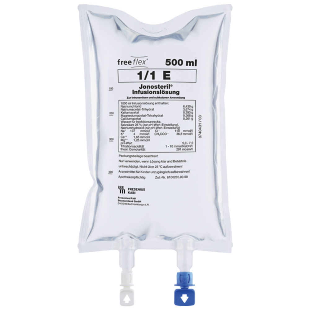 Cifoban 136 mmol/l, Infusionslösung