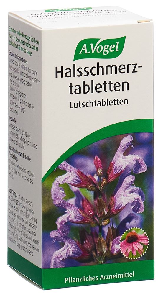 A.Vogel Halsschmerztabletten, Lutschtabletten