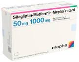 SITAGLIPTIN Metform Mepha retard 50/1000mg 60 pce