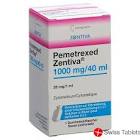 Pemetrexed liquid Zentiva 1000 mg/100 ml, Infusionslösung