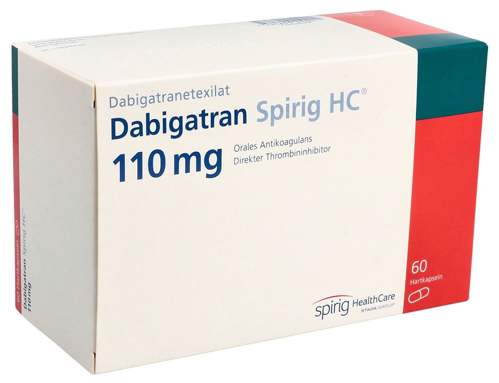 DABIGATRAN Spirig HC caps 110 mg 60 pce