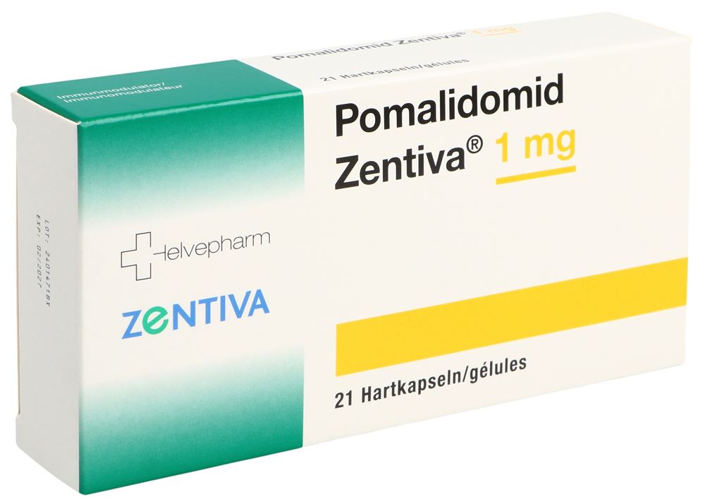 Pomalidomid Zentiva 1 mg, Hartkapseln