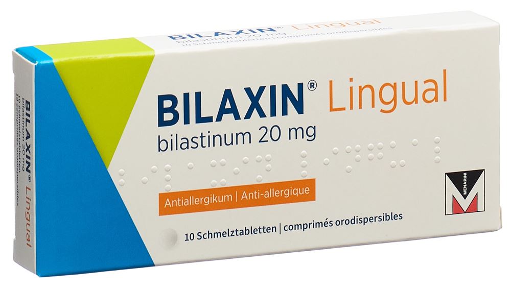 BILAXIN lingual cpr orodisp 20 mg 10 pce