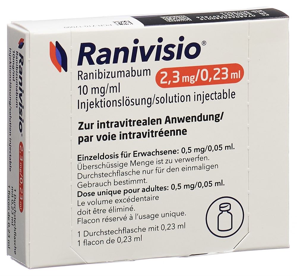 Ranivisio 10 mg/mL, Injektionslösung in Durchstechflasche