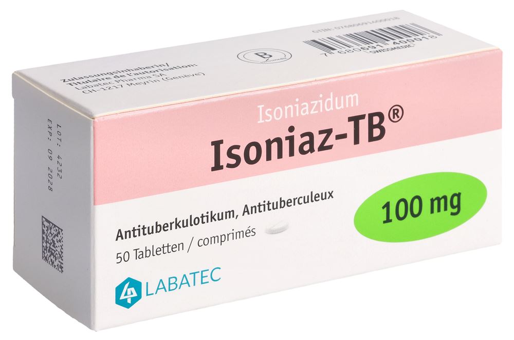 Isoniaz-TB 100 mg, comprimés