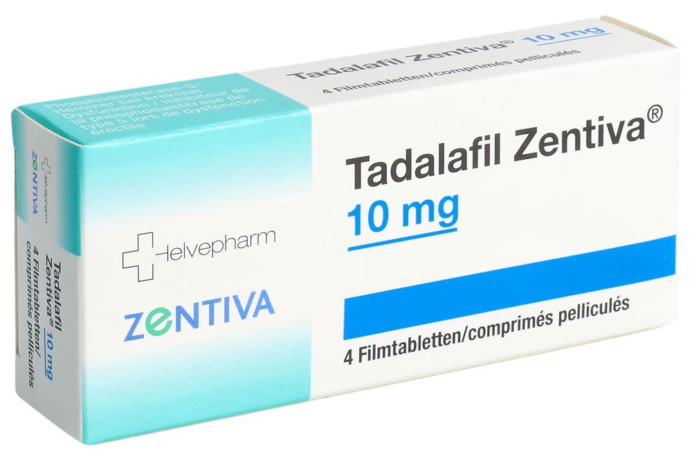 TADALAFIL Zentiva cpr pell 10 mg 4 pce