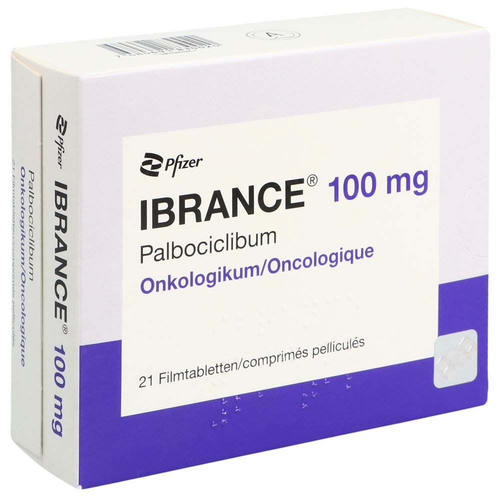 Ibrance 100 mg, Filmtabletten