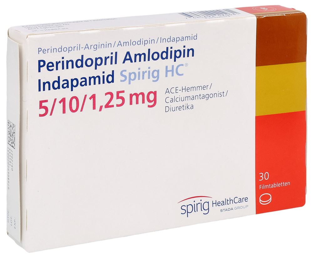 PERINDO AMLO INDAP Spirig HC 5/10/1.25mg 30 pce