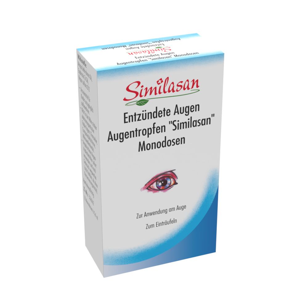Similasan Beanspruchte Augen, Augentropfen Monodosen