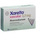 Rivaroxaban vascular Bayer 2.5mg, Filmtabletten