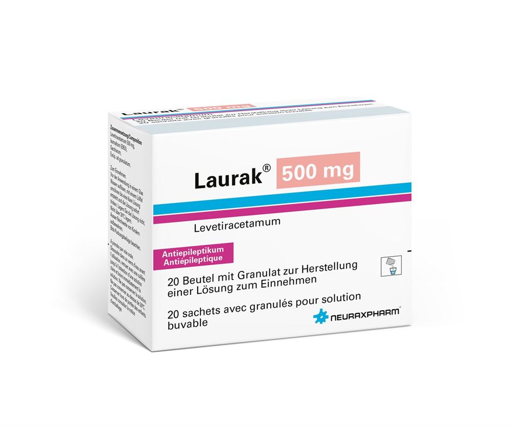 Laurak 500 mg, Granulat zur Herstellung einer Lösung zum Einnehmen