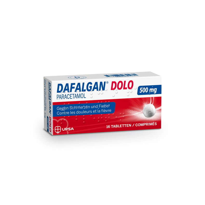 Dafalgan DOLO 500 mg, Brausetabletten