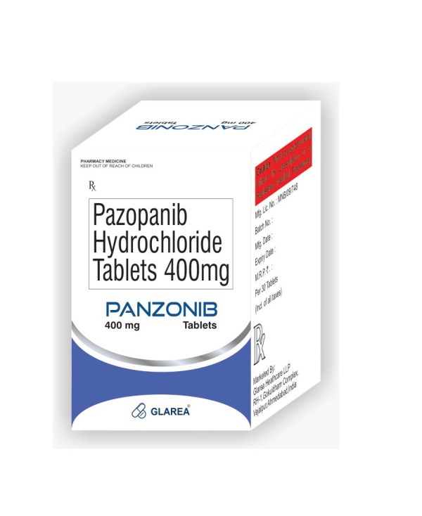 Pazopanib Spirig HC 400 mg, Filmtabletten