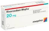 Rivaroxaban-Mepha 20 mg, Hartkapseln