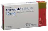ATORVASTATIN MEPHA cpr pell 10 mg bte 100 pce
