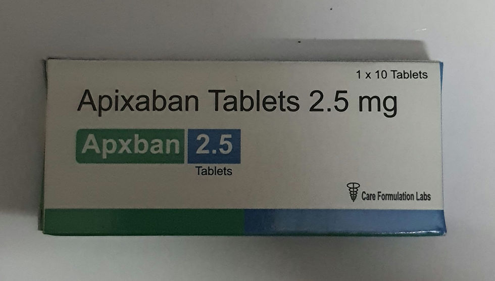 Apixaban Spirig HC 2.5 mg, Filmtabletten