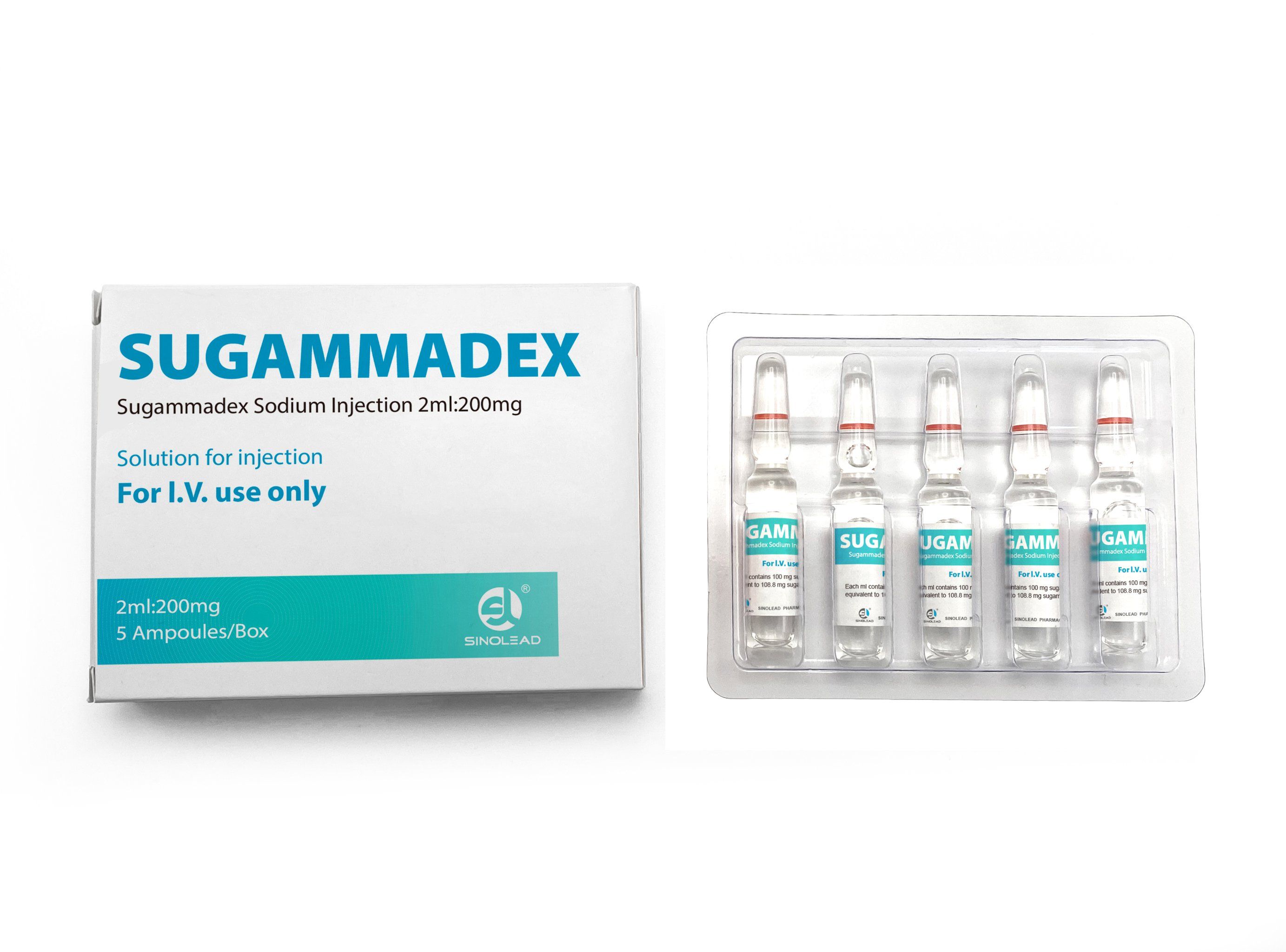 Sugammadex Orion 200 mg/2 ml, Injektionslösung