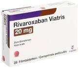 RIVAROXABAN Viatris cpr pell 20 mg 28 pce
