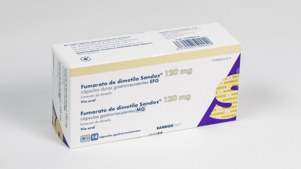 Dimethylfumarat Sandoz eco 120 mg, magensaftresistente Hartkapseln