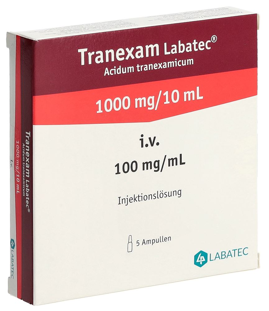 Tranexam Labatec 1000 mg/10 mL, solution injectable
