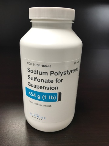 Polystyrène sulfonate de sodium Substipharm, poudre pour suspension orale et rectale