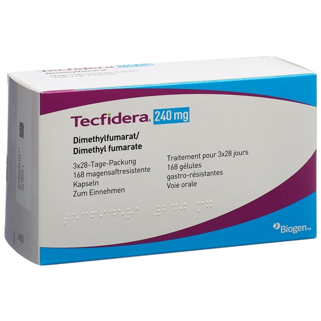 Dimethylfumarat Viatris 240 mg, magensaftresistente Hartkapseln