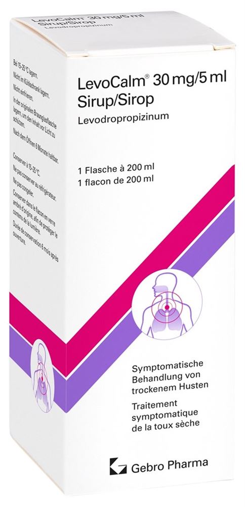 Levocalm 30 mg / 5 ml, Sirup
