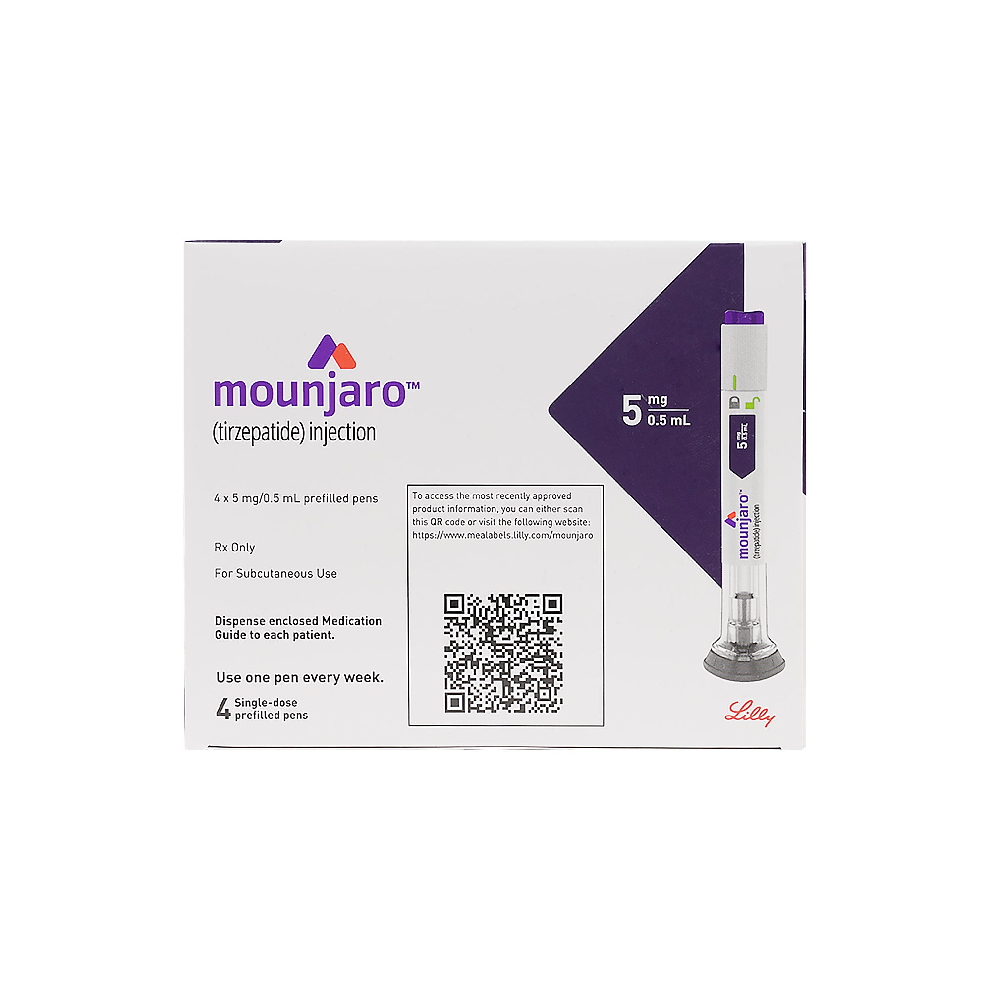 Mounjaro 5 mg, solution for injection in vial
