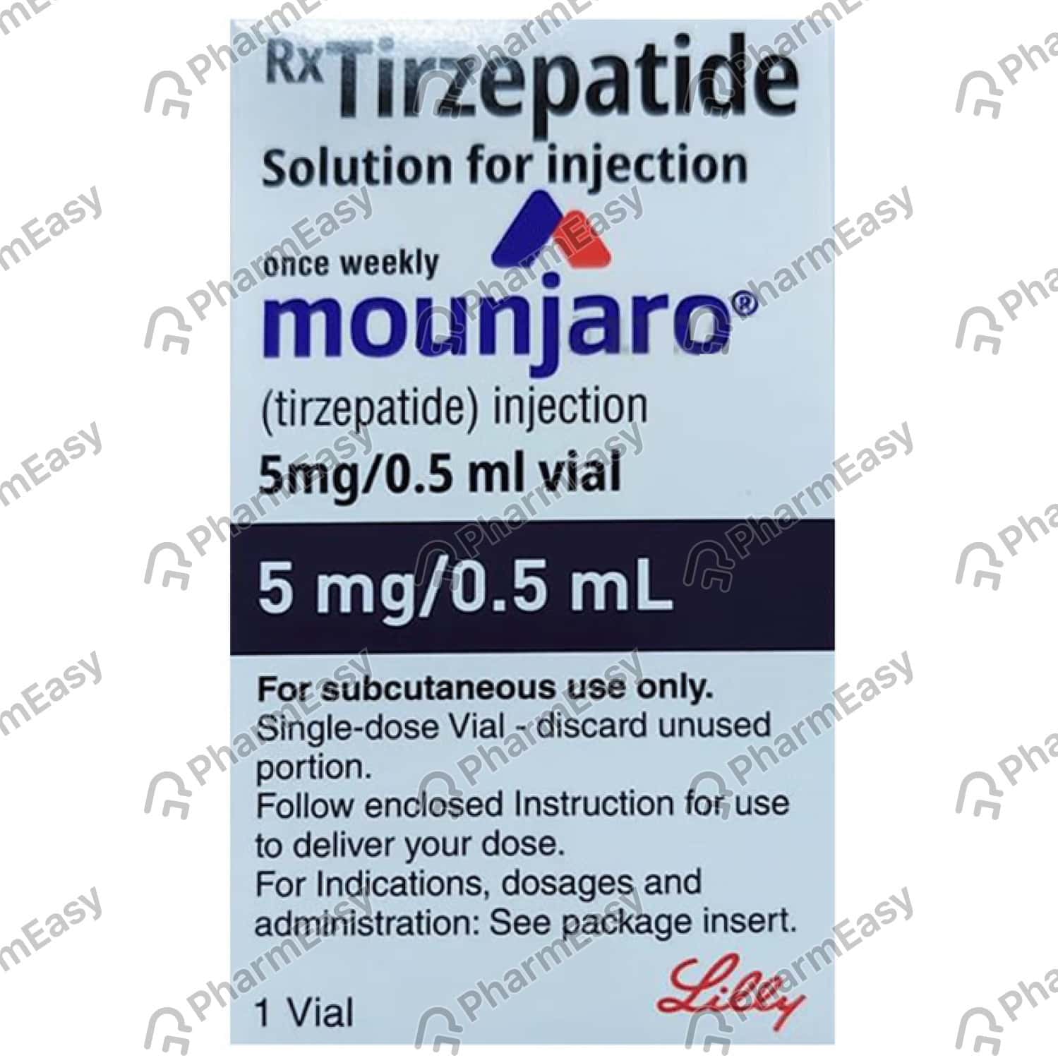 Mounjaro 5 mg, solution for injection in vial