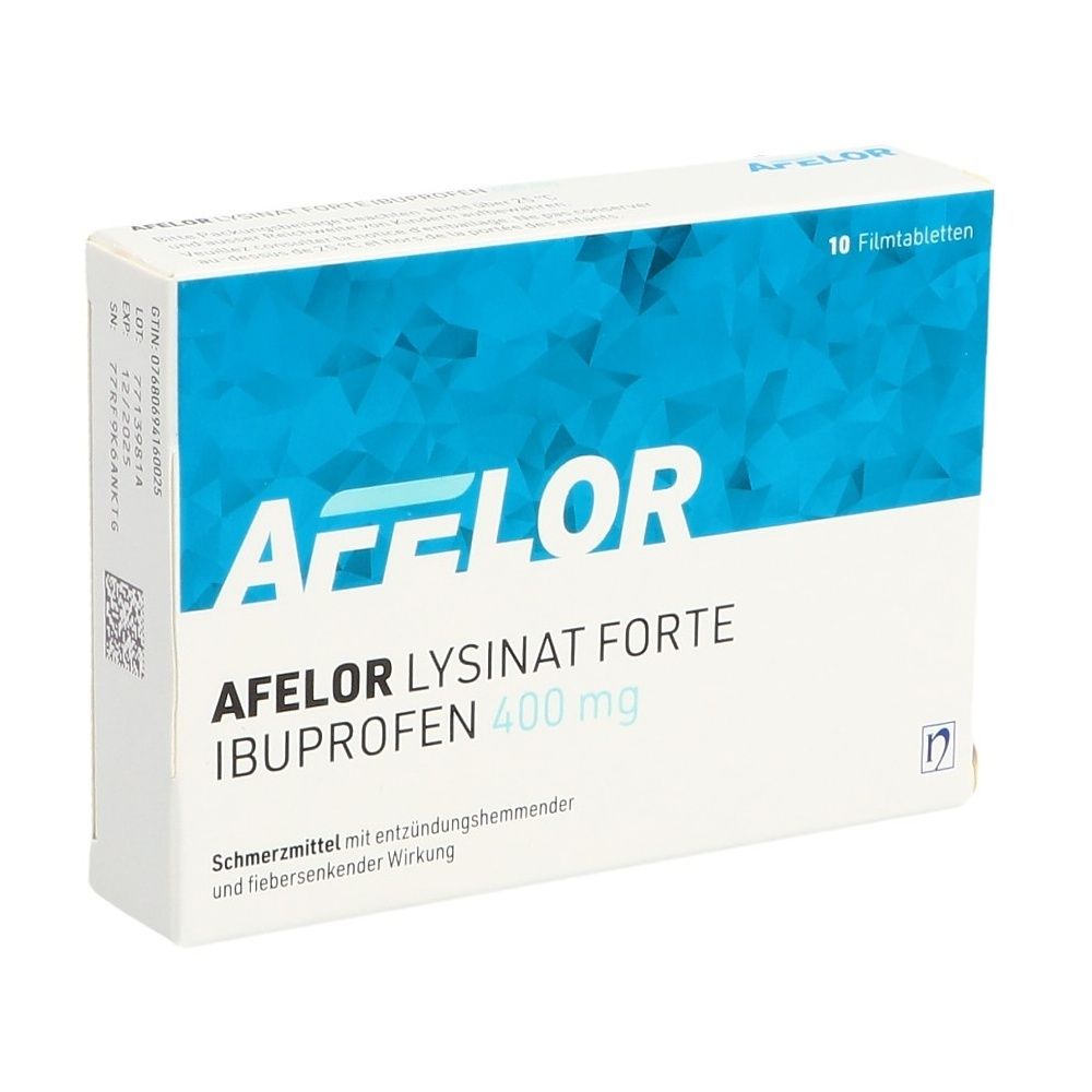 Afelor Lysinat 200 mg, Filmtabletten