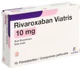 RIVAROXABAN axapharm cpr pell 10 mg 100 pce