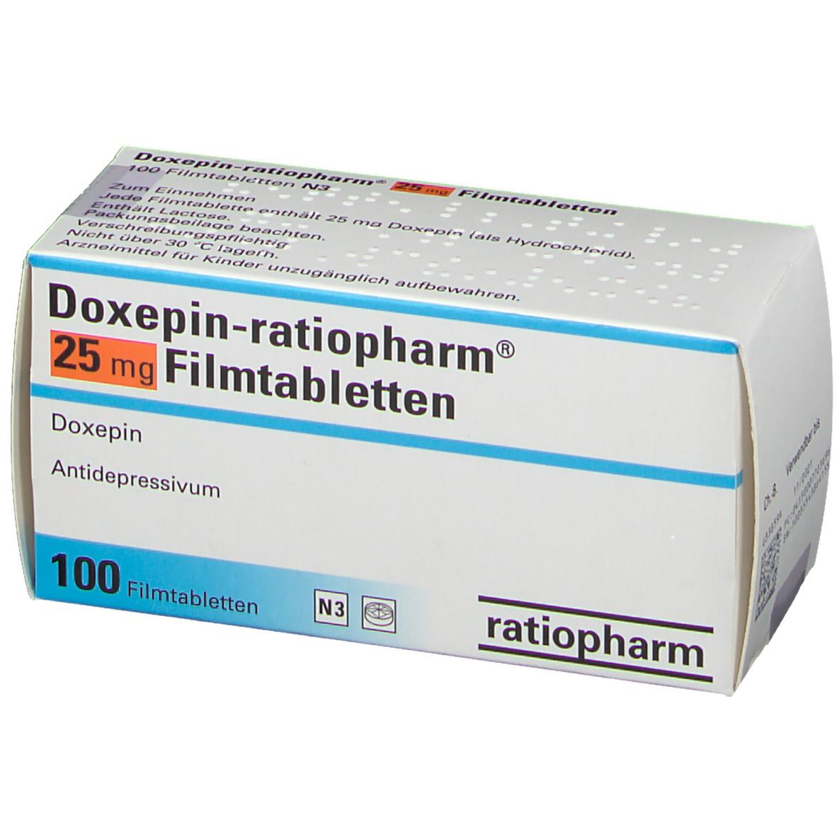 Doxepin Rivopharm 25 mg, capsule rigide